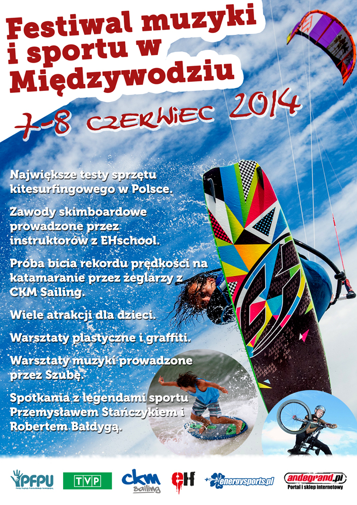 Festival muzyki i sportu w Międzywodziu.